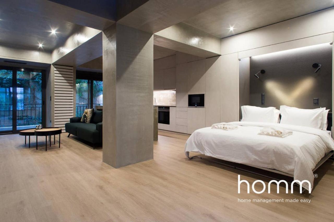 Unique Urban Homm Studio In Piraeus, Alkiviadou Apartment Ngoại thất bức ảnh