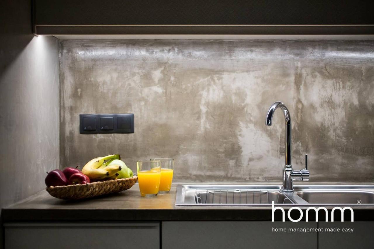 Unique Urban Homm Studio In Piraeus, Alkiviadou Apartment Ngoại thất bức ảnh
