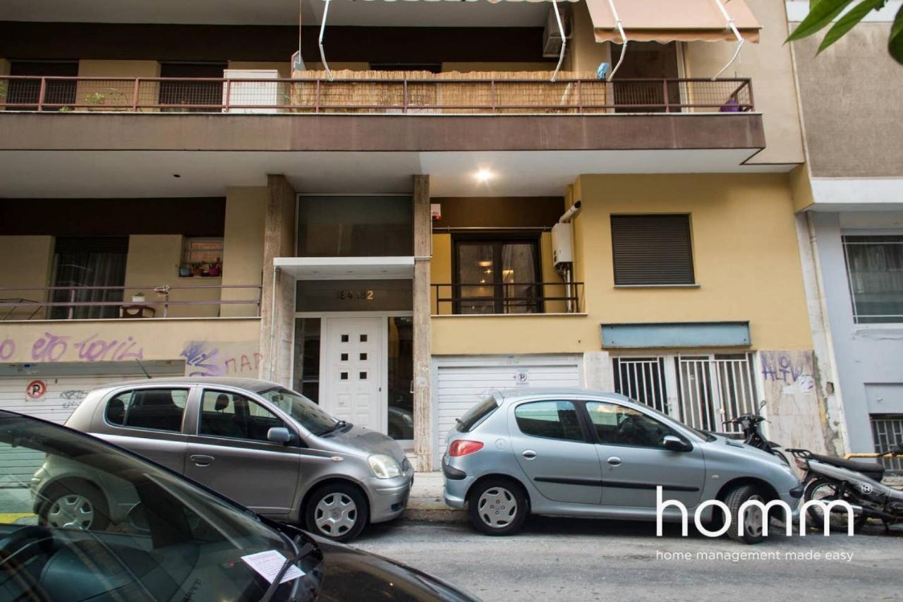 Unique Urban Homm Studio In Piraeus, Alkiviadou Apartment Ngoại thất bức ảnh