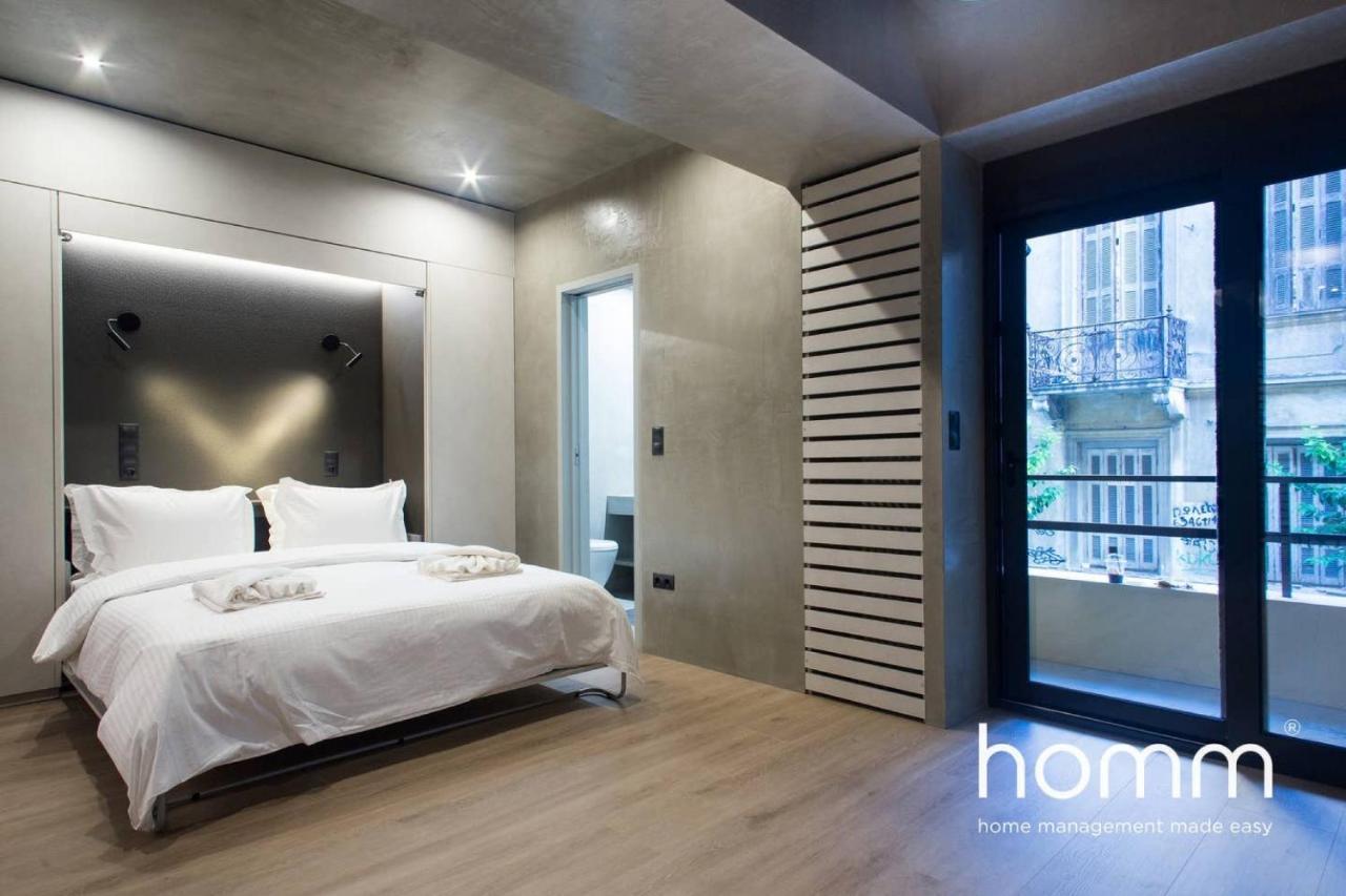 Unique Urban Homm Studio In Piraeus, Alkiviadou Apartment Ngoại thất bức ảnh